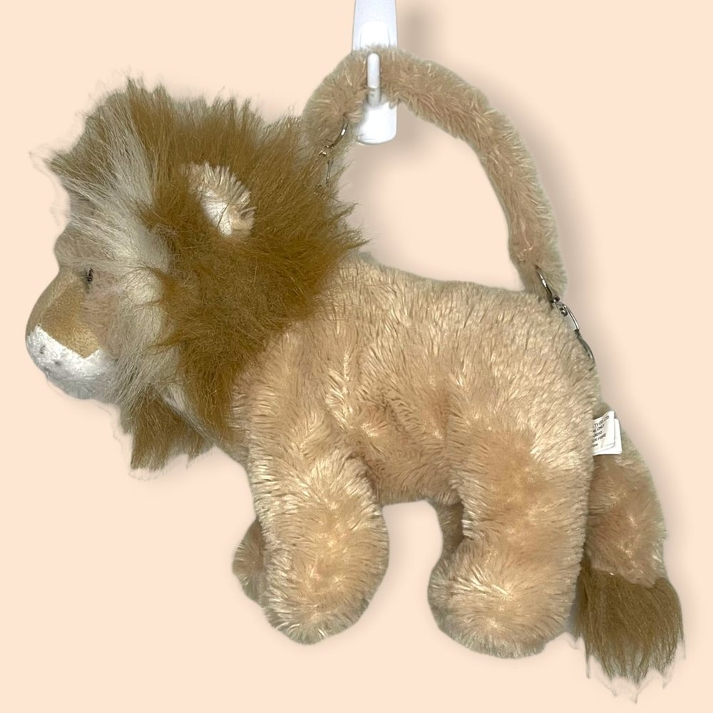 Small plush  lion handbag
